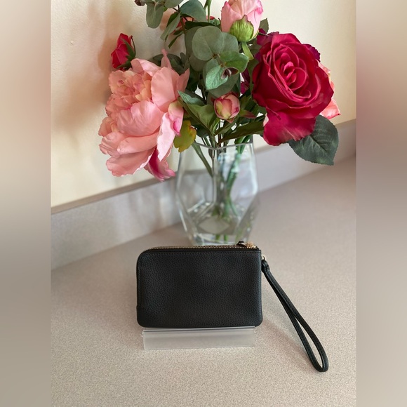 Coach Black Clutch Wristlet